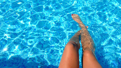 Do you know why does our skin gets tan after swimming in a pool?