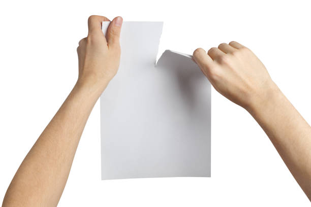 Have you ever cut your hand into a piece of paper?