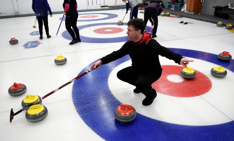 Have you seen curling sport in winter Olympics?
