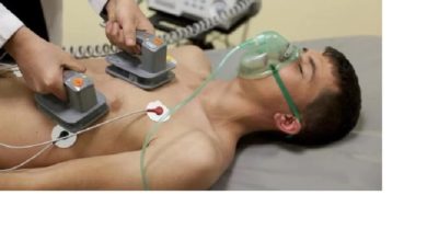 Have you seen a defibrillator?