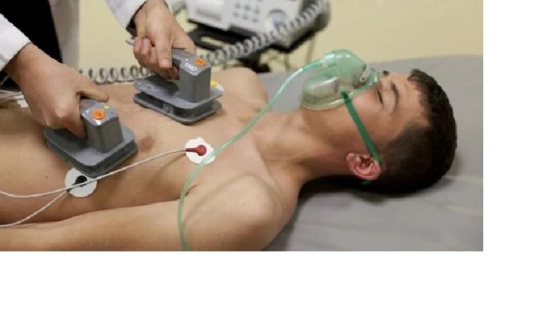 Have you seen a defibrillator?