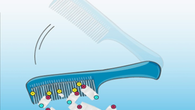 what would happen if you rub the plastic comb on your dry hair and then hold the comb near the pieces of paper?
