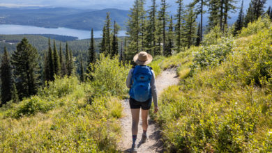 Why does your muscles sore after a hike?