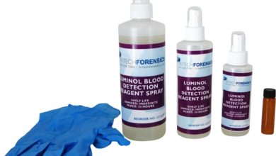 Have seen crime investigators in movies find bloods stain with chemical spray?