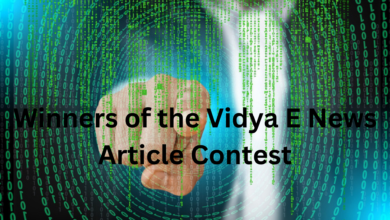 Winners of the Vidya E News Article Contest – 2023