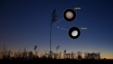 Conjunction of the Jupiter Venus On August 12, 2025